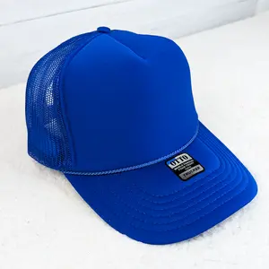 Royal Blue Foam Trucker Hat