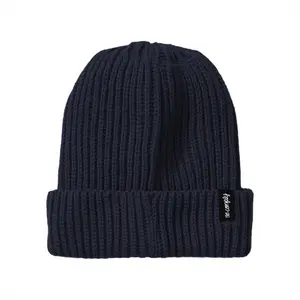 No-Comply Script Logo Beanie - Navy