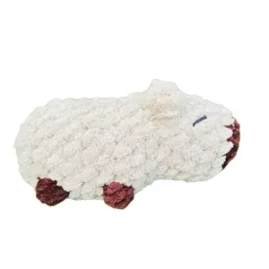 Crocheted Baby Capybara - Hand size Soft Animal Plush