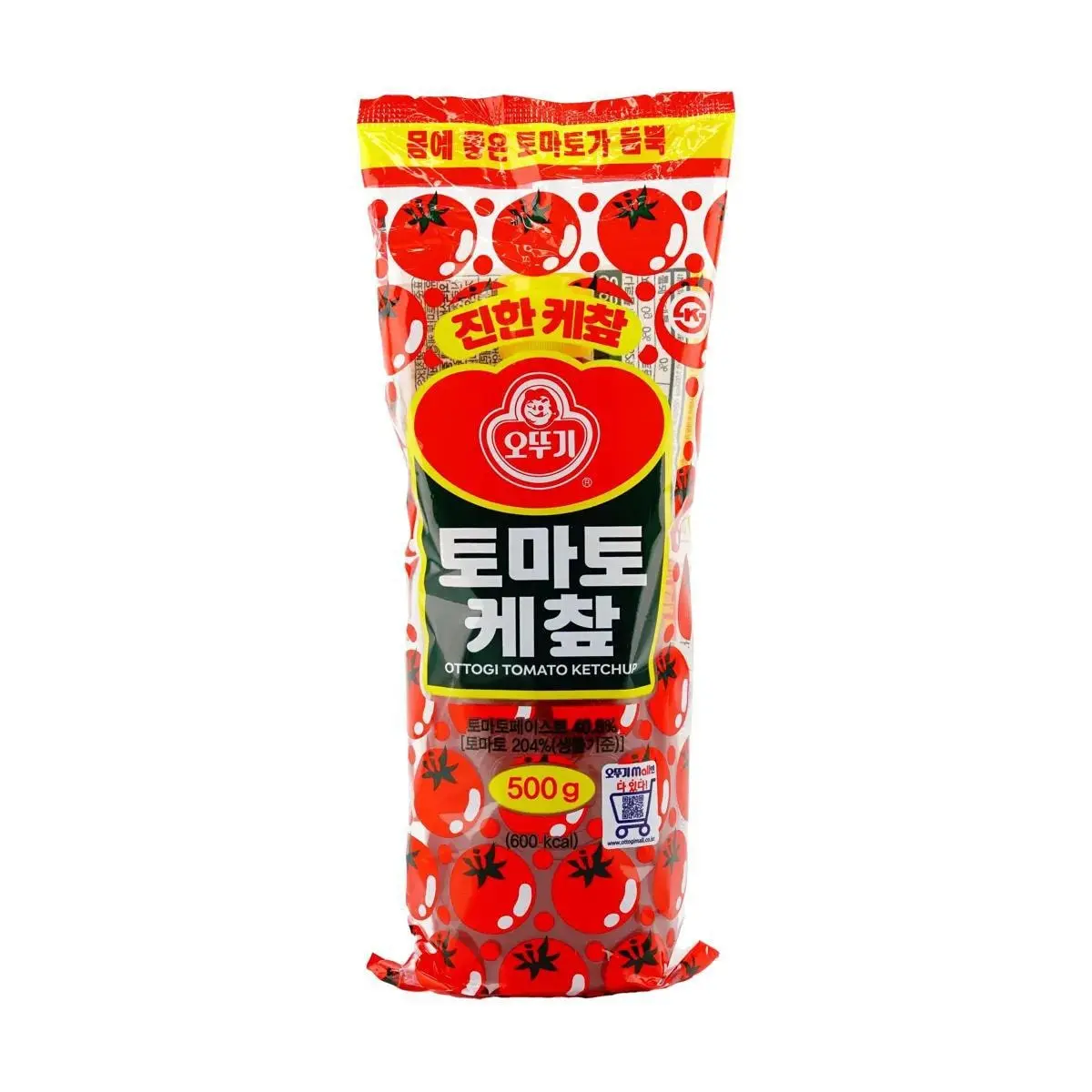 OTTOGI Korean Tomato Ketchup 500g -  Flavor, Perfect for BBQ & Dipping