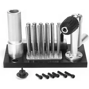 Jump Ring Maker Tool Kit for  Making - Adjustable Wire Coil Machine with 20 Shafts for Chainmail, Bracelets, Earrings, Necklaces - DIY Jump Ring Making Tool