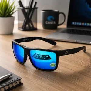 Costa Del Mar Unisex Polarized Sunglasses UV400 – HD Anti-Glare Lens, Lightweight Frame, Premium Sun Protection for Fishing, Driving, Boating, Hiking & Outdoor Sports