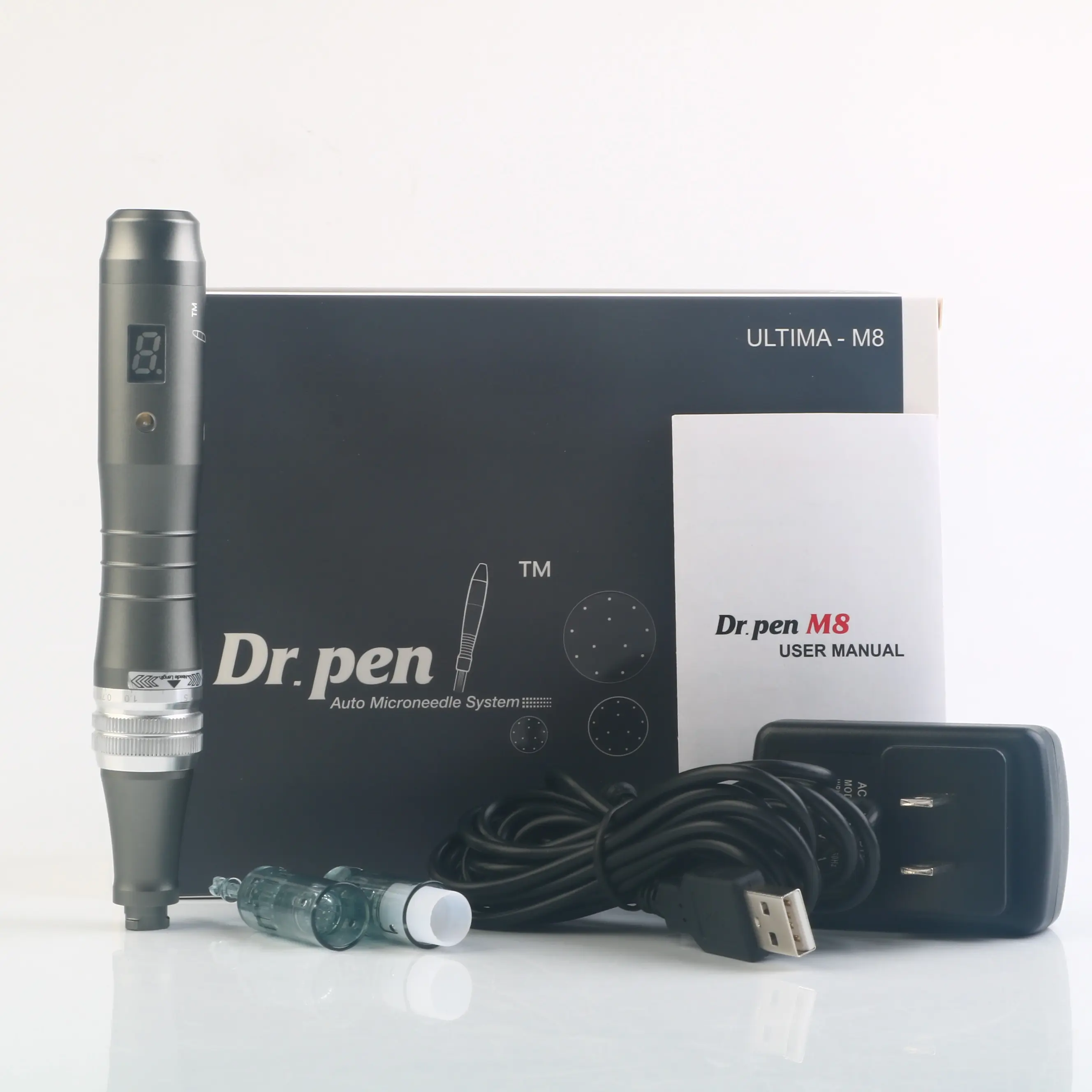 M8 Beauty pen kit with storage case --M--Eight--S-10PCS Spare Parts drpen