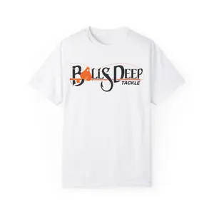 Ball's Deep Tackle Men's Signature Logo Tee (Comfort Colors)