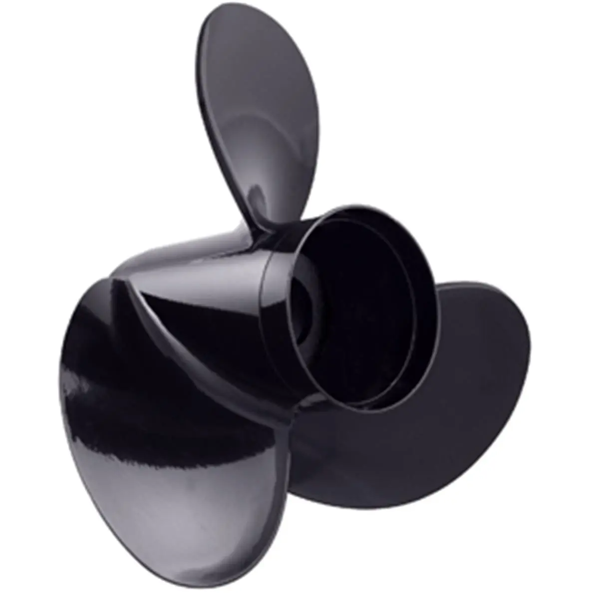 3-Blade High Performance Boat Propeller, Squeeze Cast Aluminum with Vented Holes, Performance Upgrade for Fast Hole Shot and Improved Handling, Right-Hand Rotation, 10.125 x 15 in