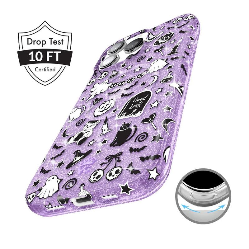 Witchy Lilac Glitter iPhone Case Witchy Lilac Glitter iPhone Case