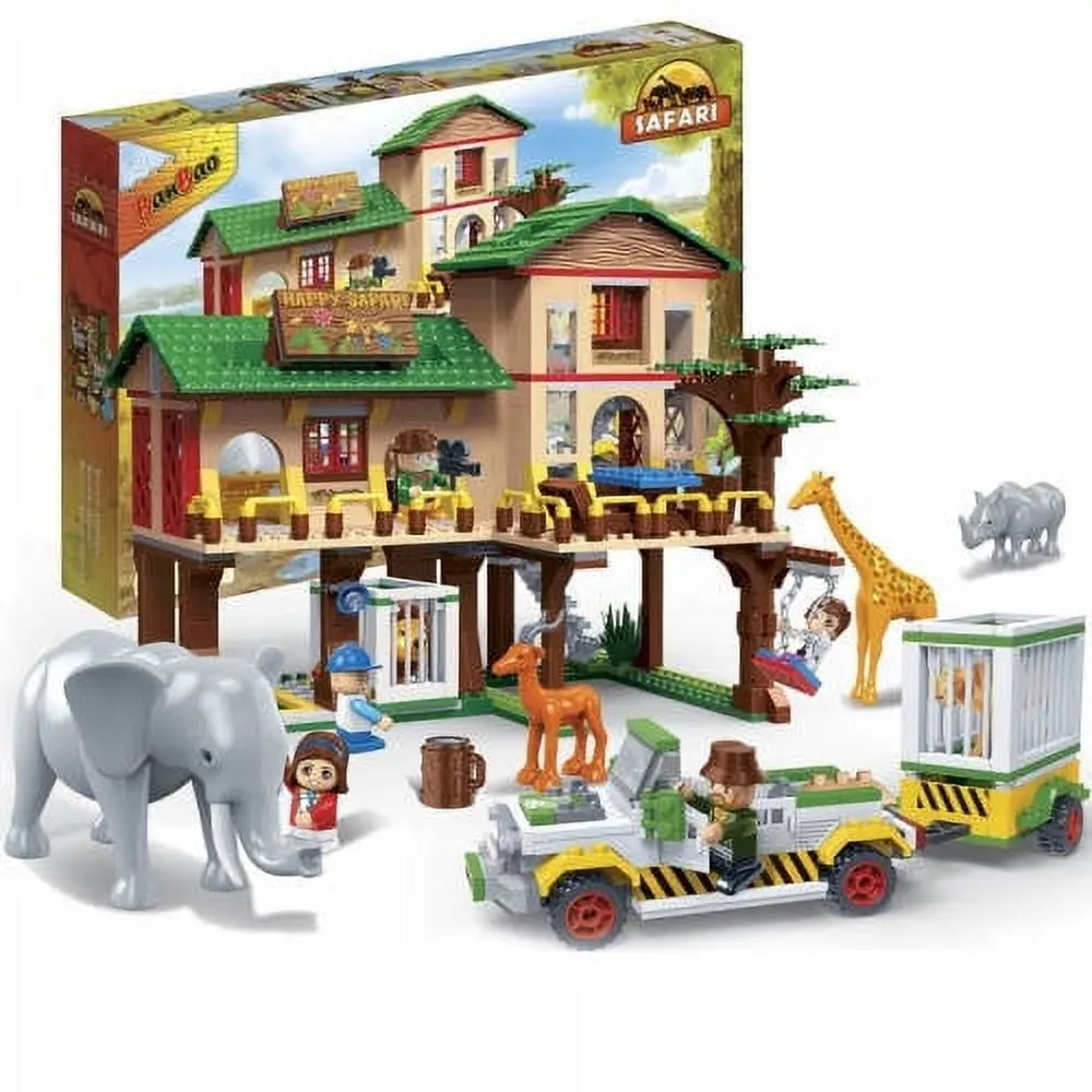 BanBao Safari Ranch 829-Piece Building Set