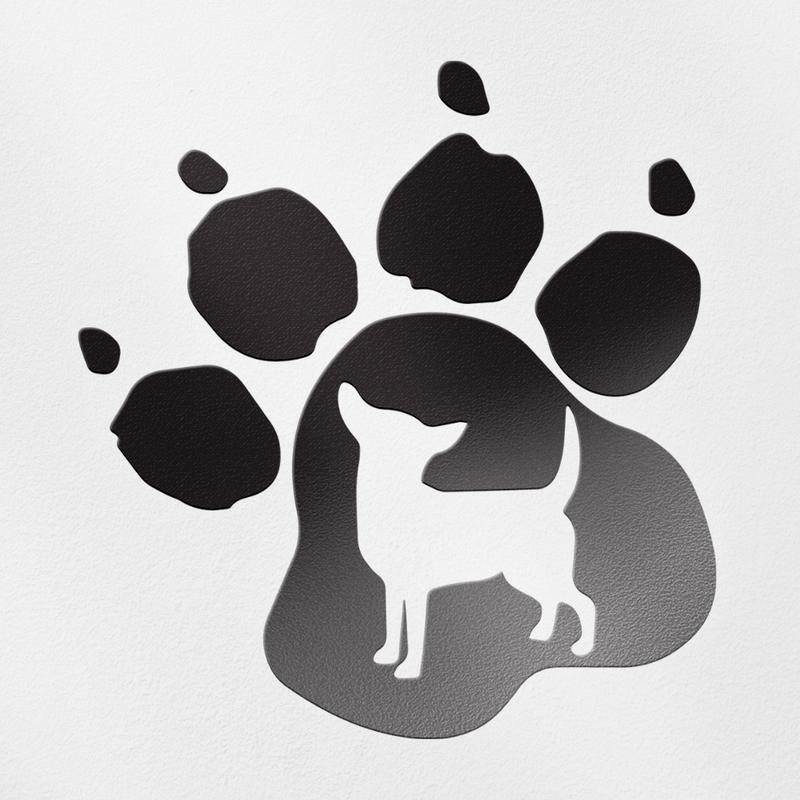 Transparent Decal Stickers Of Chihuahua  Premium Waterproof Vinyl Decal Stickers For Laptop Phone Accessory Helmet Car Window Mug Tuber Cup Door Wall Decoration