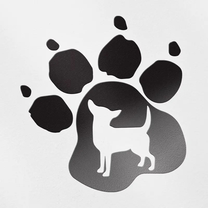 Transparent Decal Stickers Of Chihuahua  Premium Waterproof Vinyl Decal Stickers For Laptop Phone Accessory Helmet Car Window Mug Tuber Cup Door Wall Decoration