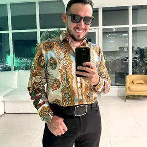 PURE ROYALTY RHINESTONES LONG SLEEVE (SLIM FIT)