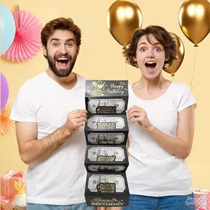 Creativity Party Supplies Birthday Money Gift Card Envelope Creative Holder for Men Women Multiple Colors