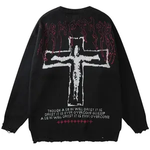 Vintage Ripped Knit Sweaters