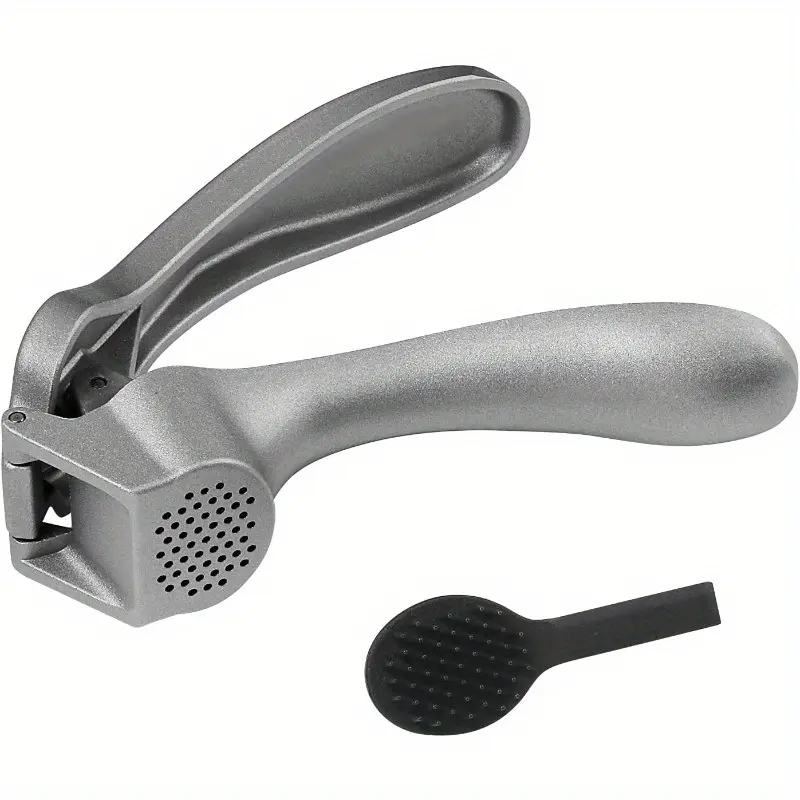 1pc of metal garlic manual garlic press, handheld ginger powder kitchen tool