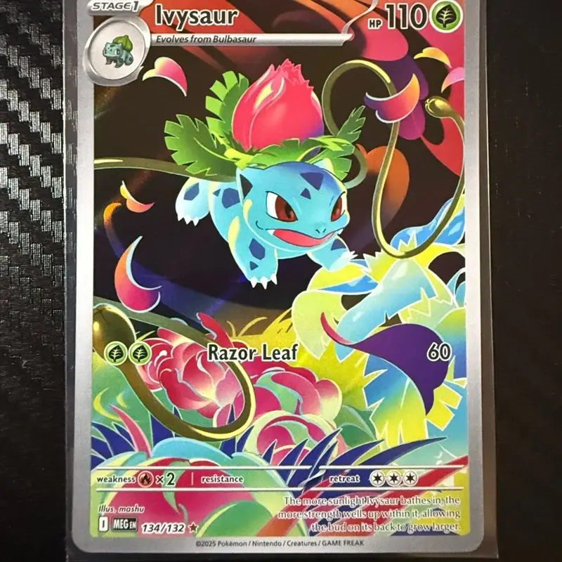 Pokemon Ivysaur 134/132 Mega Evolution NM