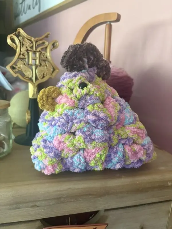 Crochet Chicken DIY Craft Kit, Knitting & Crochet Yarn Toy for Hobbies