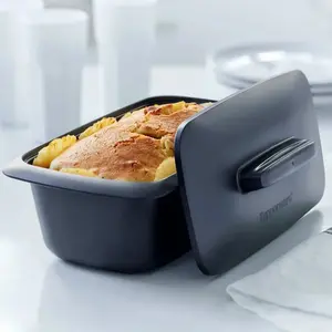 Tupperware Ultra Pro Loaf Pan - BPA Free, 1.8L Capacity, Non-Stick, Stackable, Microwave & Oven Safe, Versatile for Roasted Meats, Cakes, & More