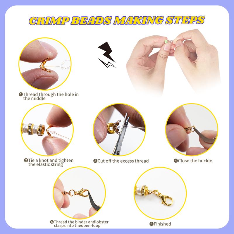 Clay Beads Bracelet DIY Kit - 6300pcs 6mm Polymer Clay Beads Set with 18 Vibrant Colors, Letter Charms, Gold Rings & Accessories for Jewelry Making Perfect Gift for Girls' Necklaces & Crafts TikTokShopBlackFriday