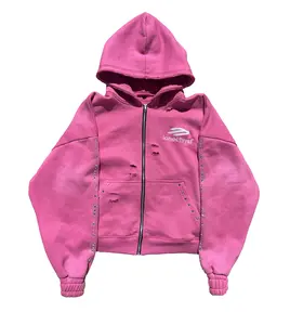 PINK TRANCE ZIP UP