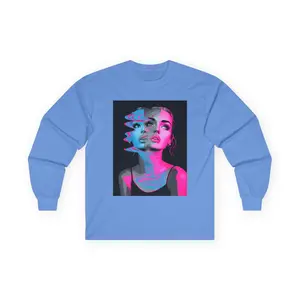 Chic Vibes Long Sleeve Tee - Unisex Art Shirt, Trendy Graphic Apparel, Everyday Wear, Unique Gift, Stylish Lifestyle Top