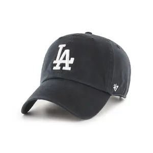 LA Dodgers Black Clean Up Hat