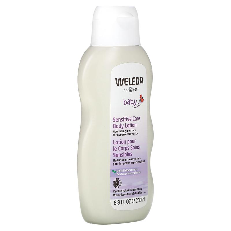 Weleda Baby, Sensitive Care Body Lotion, White Mallow Extracts, 6.8 fl oz (200 ml)