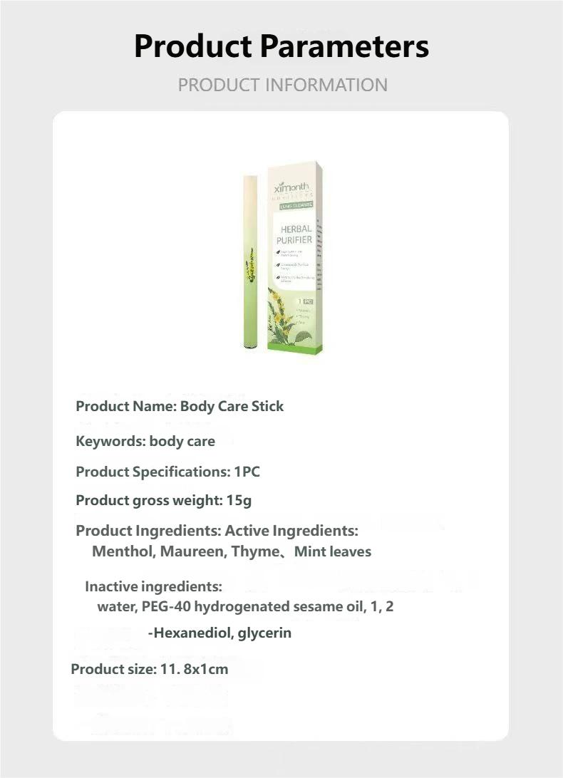 {Flash Sale 3   box}[4 in 1]Ximonth 4 flavors Herbal Diffuser Set with Mullein Thyme & Mint Extracts for Lung Cleanse Sleep Support 600 Uses Natural Remedies for Wellness