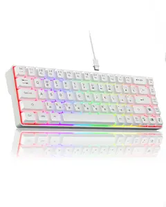 Aula X Solakaka SK968 60% RGB Backlit Gaming Wired Keyboard USB-C, Compact Mini Keyboard for Office PC Gaming Rainbow Backlight, Gaming Accessories, Computer Accessories Budget Keyboard  TikTokshopBacktoschool FallFreshness