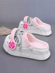 Women's Cute Colorblock Slides, Casual Comfortable Breathable Slippers for Beach, Fashionable Slippers for Indoor & Outdoor Wear, Walking Shoes