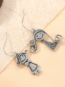 Bohemian Declaration Earrings, Handmade Small Studs for Boys and Girls, Cute Gift for Dates and Travel, Elegant Copper Jewelry, Bohemian Style Earrings