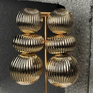 Sugar & Spice Triple Layer Earring