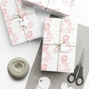 Edward Smells Bella Twilight Wrapping Paper, Cursed Meme Gift Wrap, Funny Twilight Holiday Paper, Unique Birthday Wrap for Movie Fans