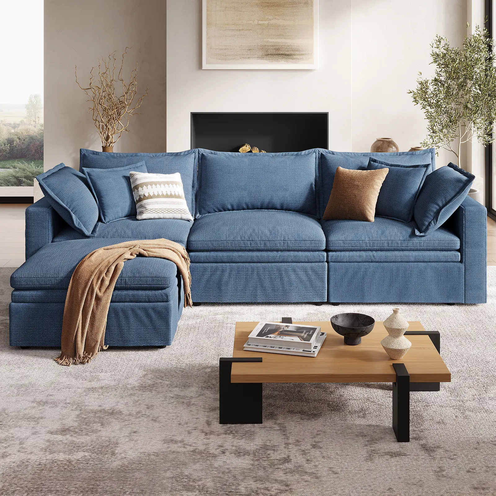 114‘’L Blue