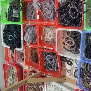 Natural Crystal  bracelets mixed bundle