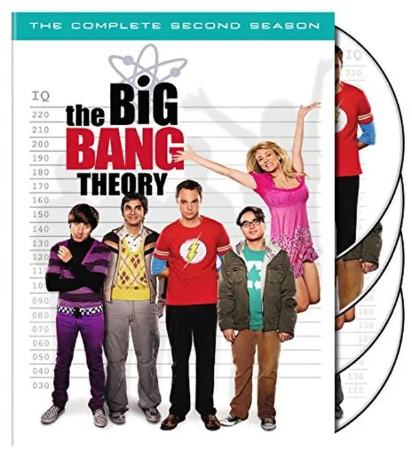 USED Book - The Big Bang Theory: Season 2 (DVD) - english
