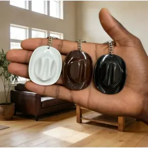 Personalized Cowboy Hat Bottle Opener Keychain – Beer Opener Gift for Men