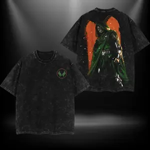 Dr.Doom Gift for movie fans Top Apparel Classic Oversized Seamless Simple Straight Man designer shirts Men's Regular Fit Floral Print Tee Heavyweight Cotton T-Shirts