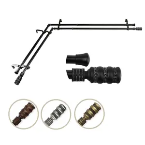 Dollop Double Corner Curtain Rod
