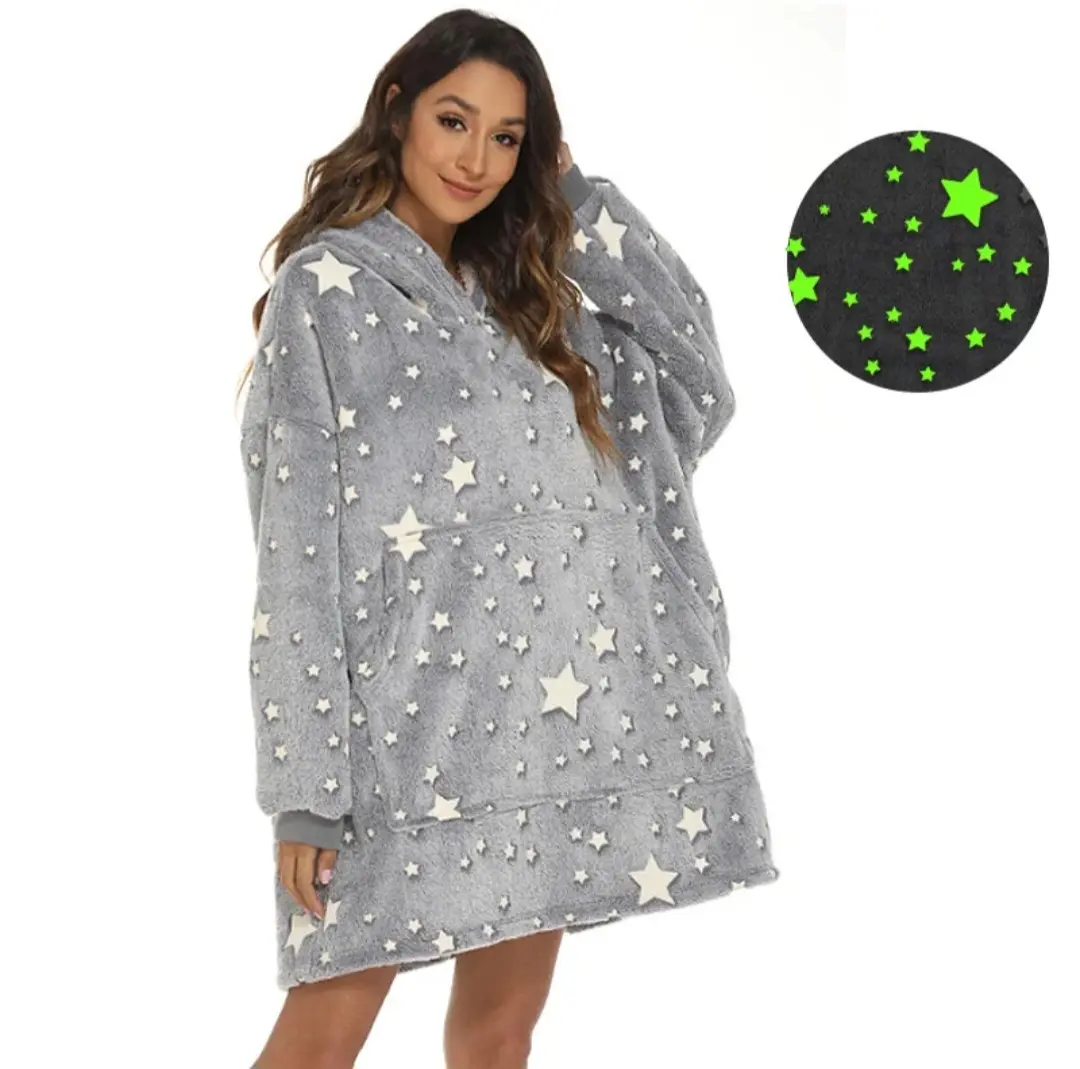 Ultra Soft Plush Oversized Blanket Hoodie