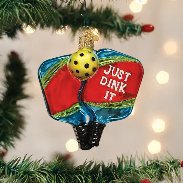 Pickleball Paddles All-Seasons Sports Decoration - Home & Room Festive Ornament for Challenging & Helping Skill Scenarios