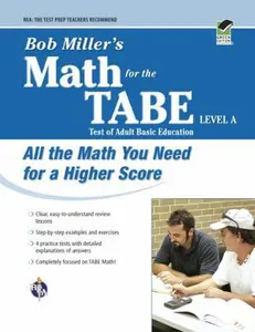 USED-Bob Miller's Math for the Tabe Level a by Miller, Bob (Paperback)