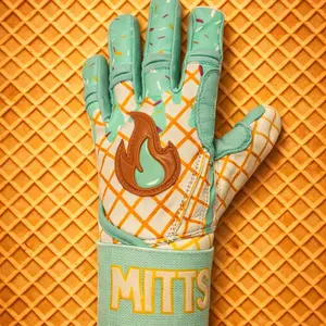 Lit Mitts Mint Waffle Drip Batting Gloves
