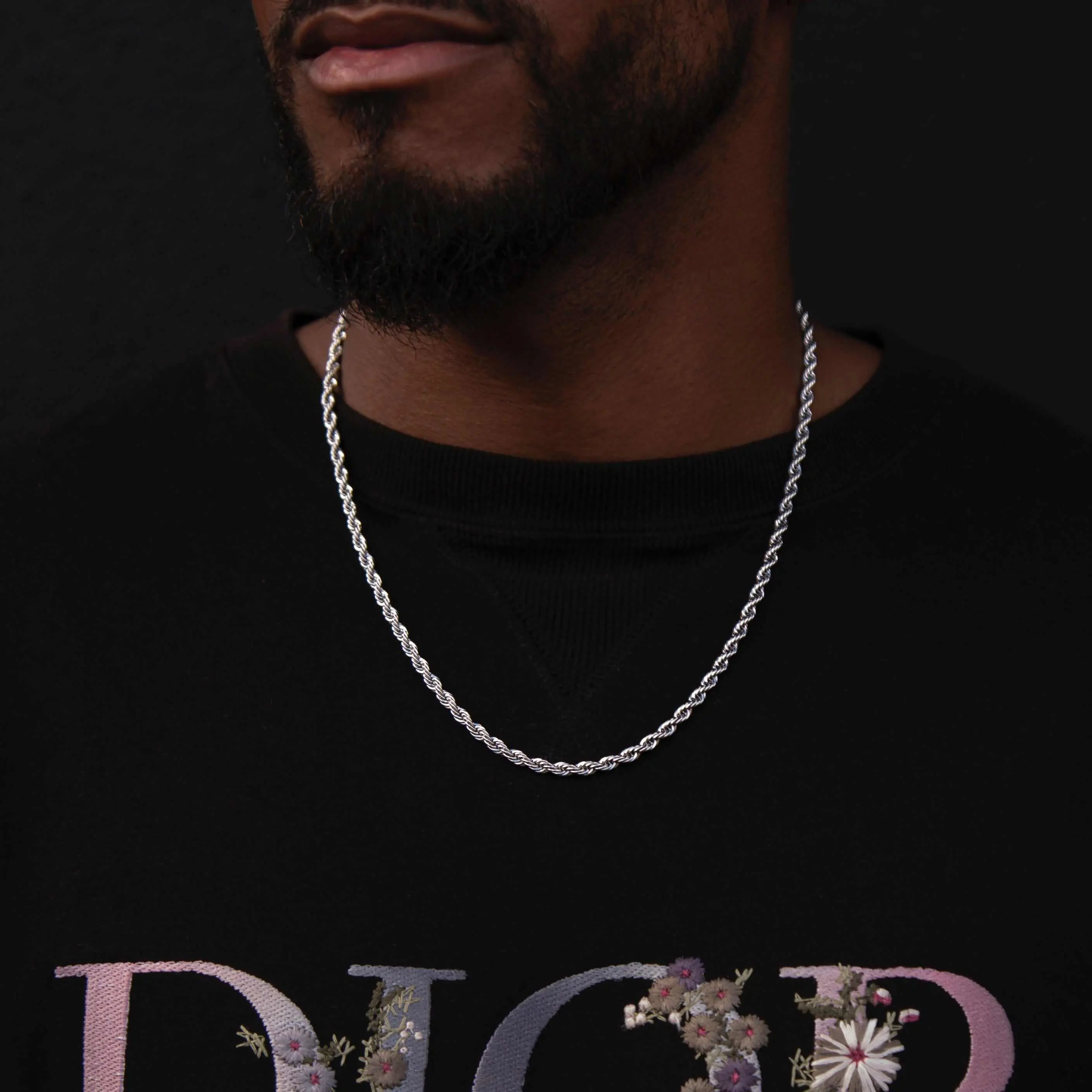 GLD 20" Rope Chain (4mm) - Perfect Gift #tiktokshopsummersale