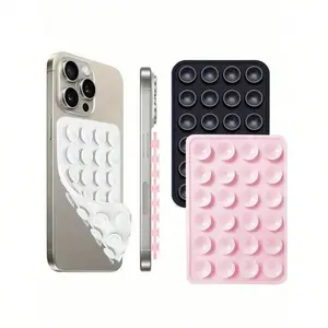 Silicone Suction Cup Phone Case Stand, Dual-Sided Use, Octopus Suction Cup Phone Holder, Non-Slip Sticky Stand, Hand-Free Accessory, Phone Grip Holder