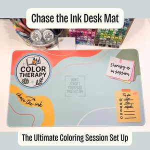 Chase the Ink Desk Mat