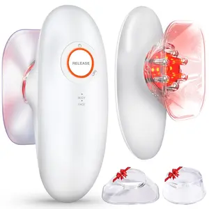 3-in-1 EMS Facial & Body Massager FYY01 Wireless Microcurrent Cupping Vibration Device for Skin Firming Sculpting Relaxation Portable Rechargeable Beauty Tool for Home Spa Self Care Routine Cordless Daily Use Relaxing