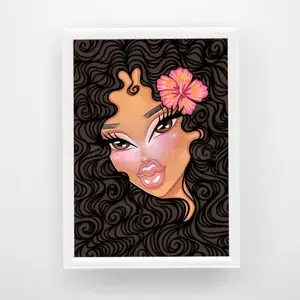 Hibiscus Doll Prints
