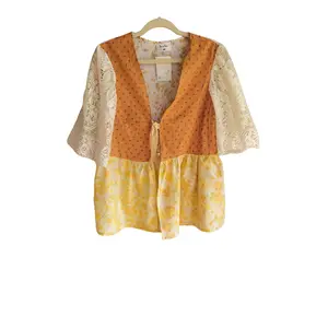 Lana Tie Front Top - Women's Blouse & Shirt