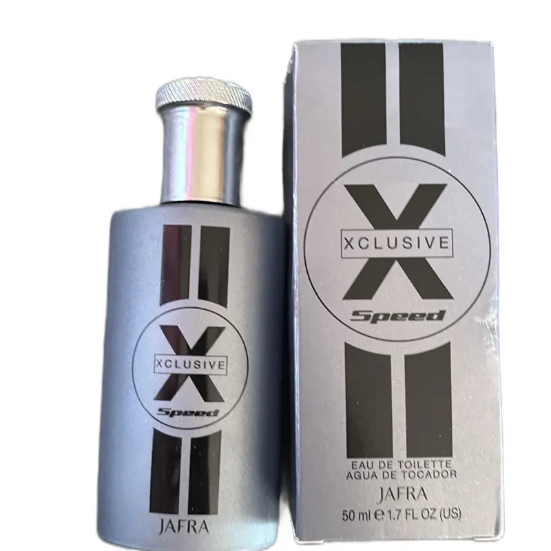 Jafra X clusive Speed eau de toilette 1.7 fl oz for men bottle and