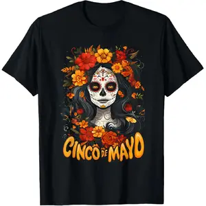 🌶️[100% Cotton][GraMayo Girl Mexican Funny Fiesta Vintage Graphic Tee, Casual Cotton Streetwear T-Shirt for Women, Bold Fiesta Design, Hilarious Graphic Shirt, Trendy Casual Wear, Perfect for Summer Outfits, Mexican Heritage Shirt, Gift for Fiesta Lovers
