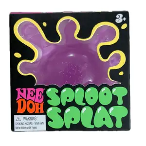 NeeDoh Sploot Splat - Single Box Only ,  Choose your Color.